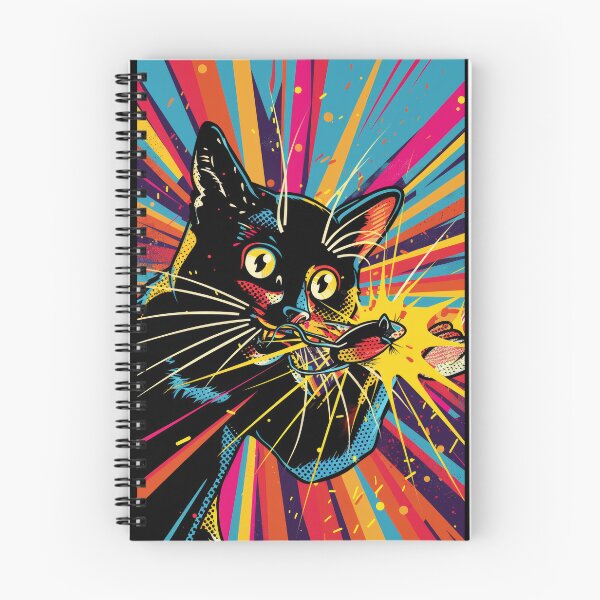 Item preview, Pop Art Illustration of Cat Ready to Attack Mouse designed and sold by Piotrek0001.
