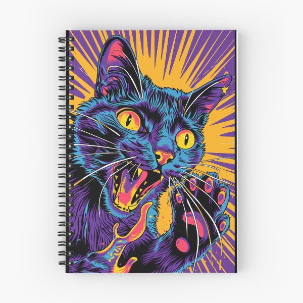 Item preview, Pop Art Illustration of Cat Ready to Attack Mouse designed and sold by Piotrek0001.