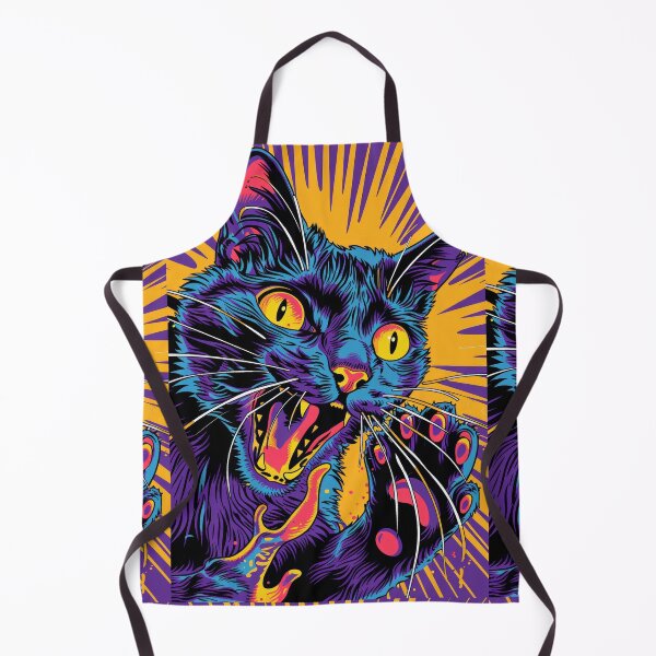 Item preview, Pop Art Illustration of Cat Ready to Attack Mouse designed and sold by Piotrek0001.