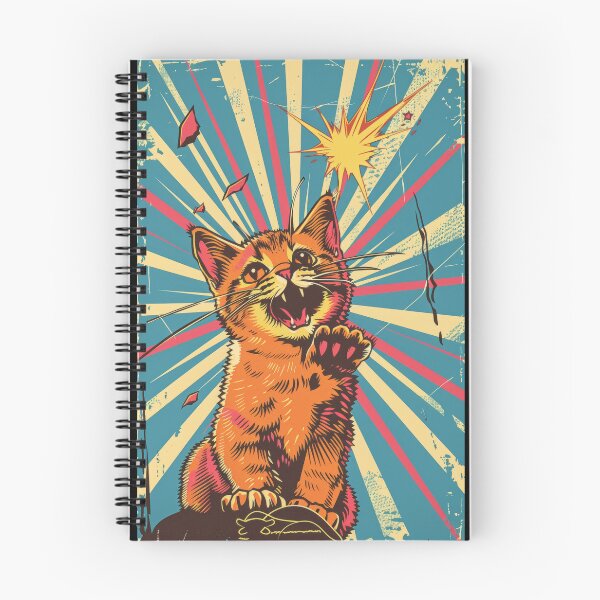 Item preview, Pop Art Illustration of Cat Ready to Attack Mouse designed and sold by Piotrek0001.