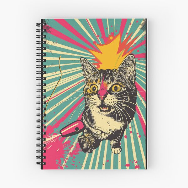 Item preview, Pop Art Illustration of Cat Ready to Attack Mouse designed and sold by Piotrek0001.