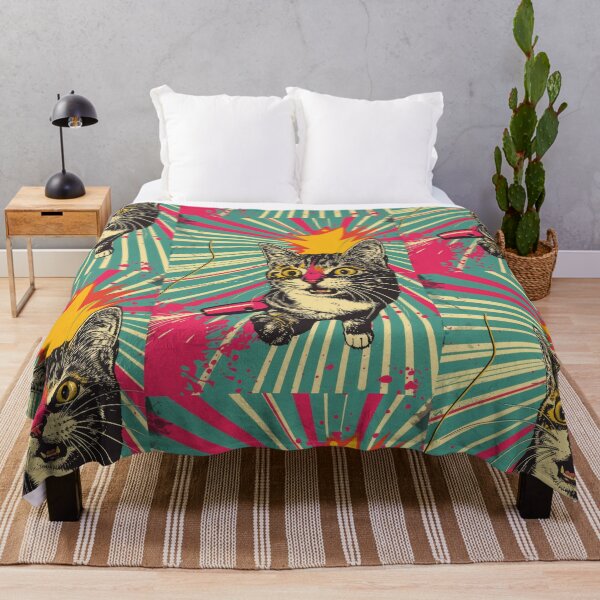 Item preview, Pop Art Illustration of Cat Ready to Attack Mouse designed and sold by Piotrek0001.