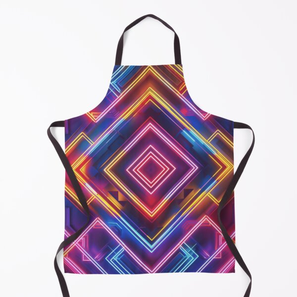 Item preview, Square Neon Pattern designed and sold by punintended007.