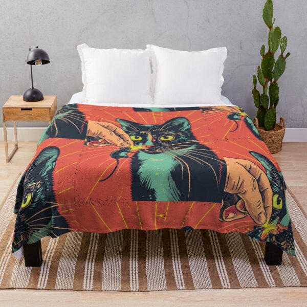 Item preview, Pop Art Illustration of Cat Ready to Attack Mouse designed and sold by Piotrek0001.