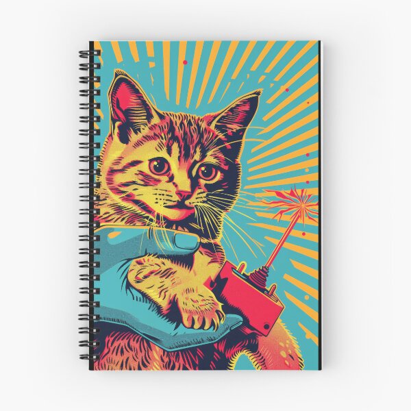Item preview, Pop Art Illustration of Cat Ready to Attack Mouse designed and sold by Piotrek0001.