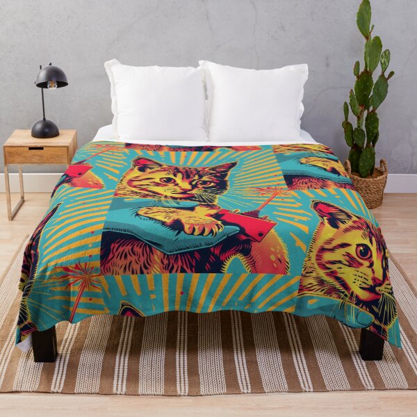 Item preview, Pop Art Illustration of Cat Ready to Attack Mouse designed and sold by Piotrek0001.