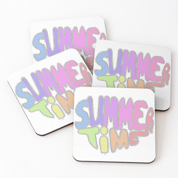 Item preview,  Colorful inscription: "Summer time"/3 designed and sold by My-fake-places.