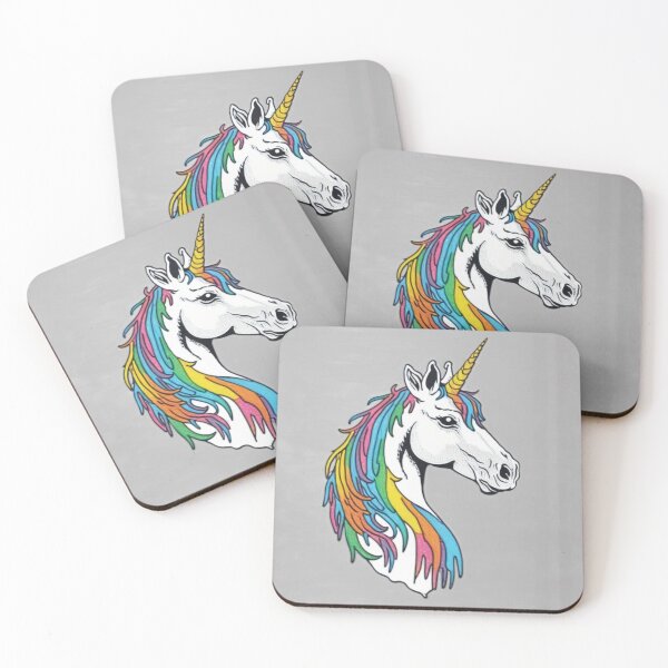 Item preview, Multicolor Rainbow Unicorn designed and sold by Dorian-Zombie.