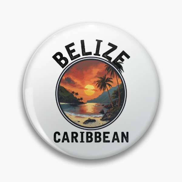 Item preview, Belize - Caribbean (with Black Lettering) designed and sold by VelvetRoom.