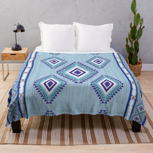 Item preview, G10.Aztec geometric art ornament print, Design for carpet , cover, wallpaper, wrapping, fabric, clothing,  Ikat Abstract Ethnicart, Seamless pattern in tribal, folk embroidery, and Mexican style designed and sold by Jittarat.