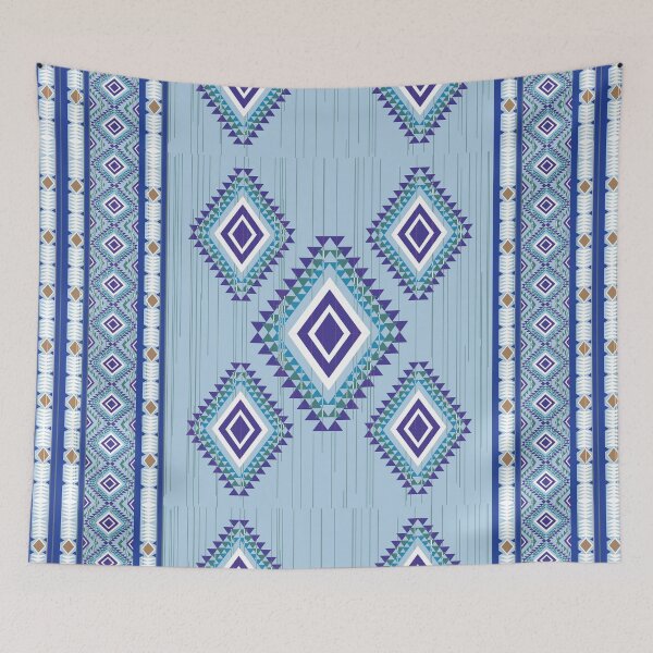 Item preview, G10.Aztec geometric art ornament print, Design for carpet , cover, wallpaper, wrapping, fabric, clothing,  Ikat Abstract Ethnicart, Seamless pattern in tribal, folk embroidery, and Mexican style designed and sold by Jittarat.