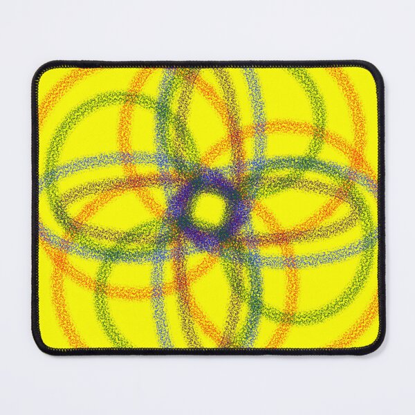 Item preview, Yellow geometric flower designed and sold by Stefrait-7.