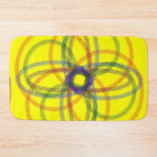 Item preview, Yellow geometric flower designed and sold by Stefrait-7.