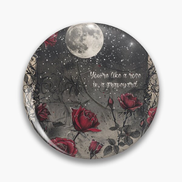 Item preview, You're like a rose in a graveyard designed and sold by EmeraldeaArt.