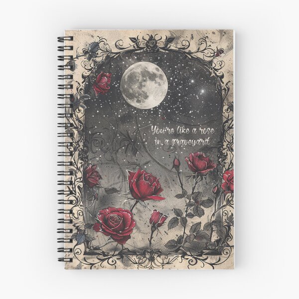 Item preview, You're like a rose in a graveyard designed and sold by EmeraldeaArt.