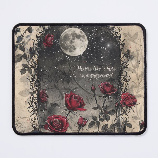 Item preview, You're like a rose in a graveyard designed and sold by EmeraldeaArt.