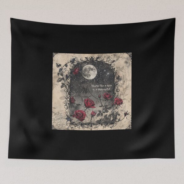 Item preview, You're like a rose in a graveyard designed and sold by EmeraldeaArt.