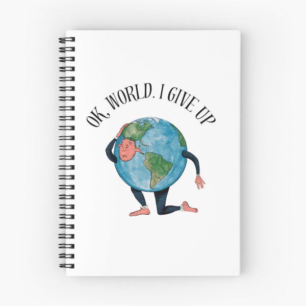 Item preview, Ok, World. I Give Up designed and sold by Haji  Kamora.