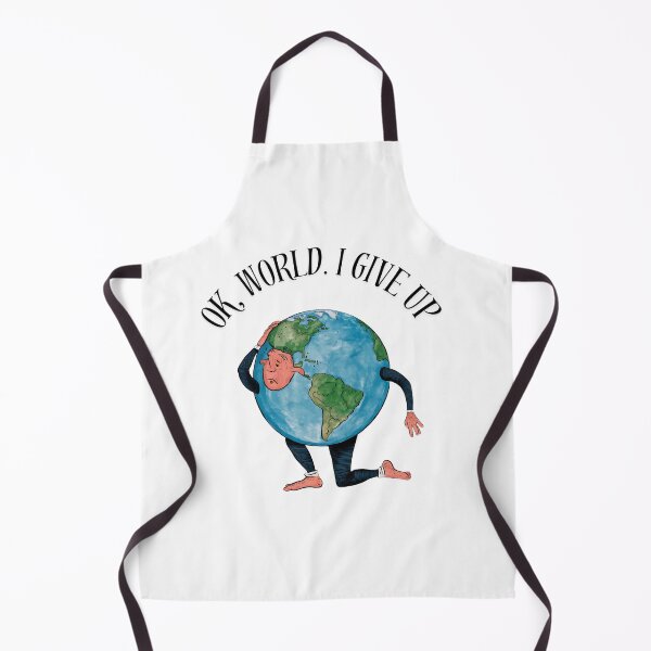 Item preview, Ok, World. I Give Up designed and sold by Haji Kamora.