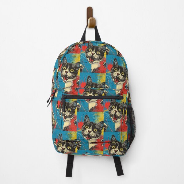 Item preview, Pop Art Illustration of Cat Ready to Attack Mouse designed and sold by Piotrek0001.