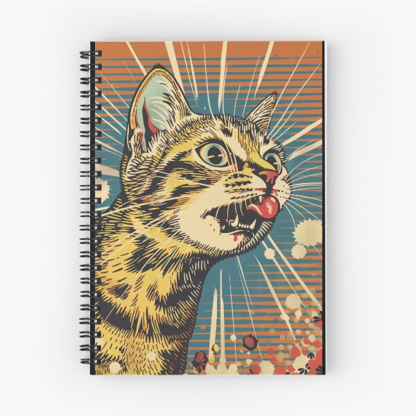 Item preview, Pop Art Illustration of Cat Ready to Attack Mouse designed and sold by Piotrek0001.