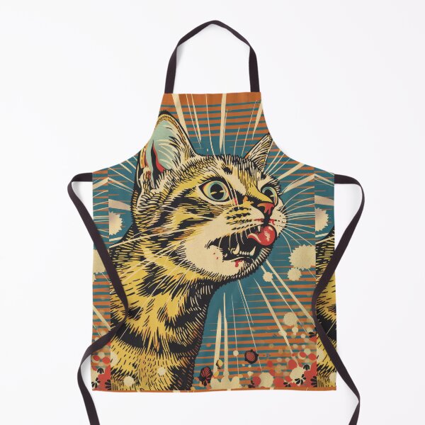 Item preview, Pop Art Illustration of Cat Ready to Attack Mouse designed and sold by Piotrek0001.