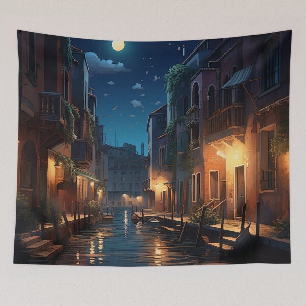 Item preview, Venice At Night designed and sold by Rtymer.