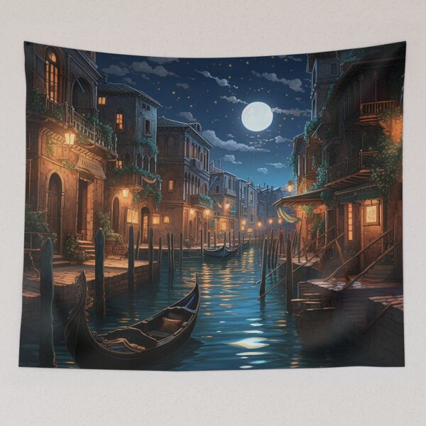 Item preview, Venice At Night designed and sold by Rtymer.