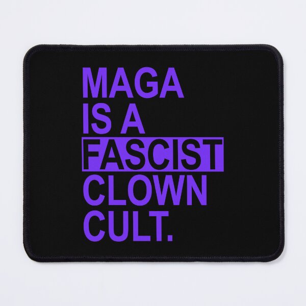 Item preview, MAGA IS A Fascist Clown CULT - purple designed and sold by Thelittlelord.