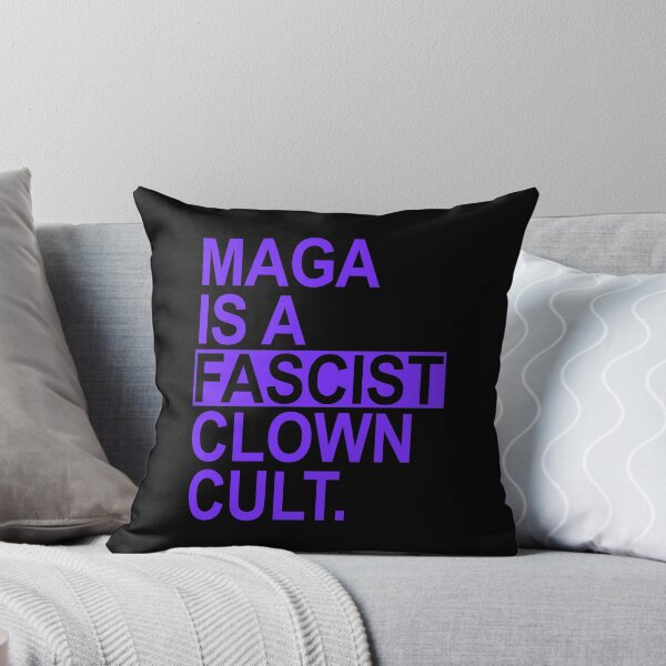 Item preview, MAGA IS A Fascist Clown CULT - purple designed and sold by Thelittlelord.