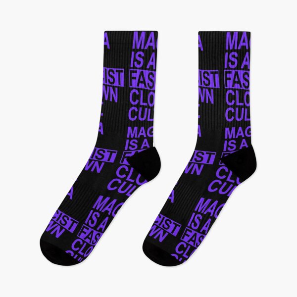 Item preview, MAGA IS A Fascist Clown CULT - purple designed and sold by Thelittlelord.