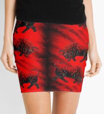 RED BULLS Mini Skirt