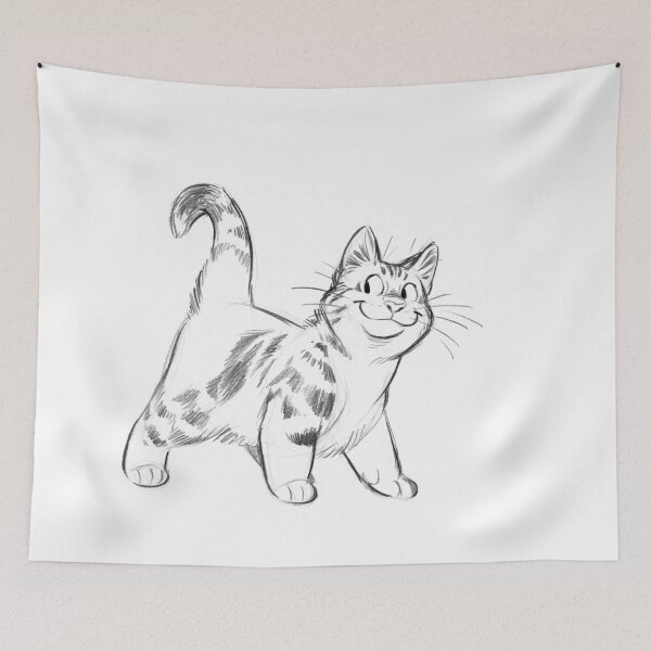 Item preview, Tomcat sketch designed and sold by HenriekeG.