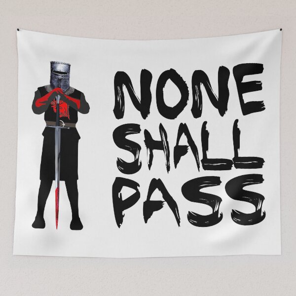 Item preview, None Shall Pass British Classic Film Comedy 1970s V1 designed and sold by RetrospectUK.