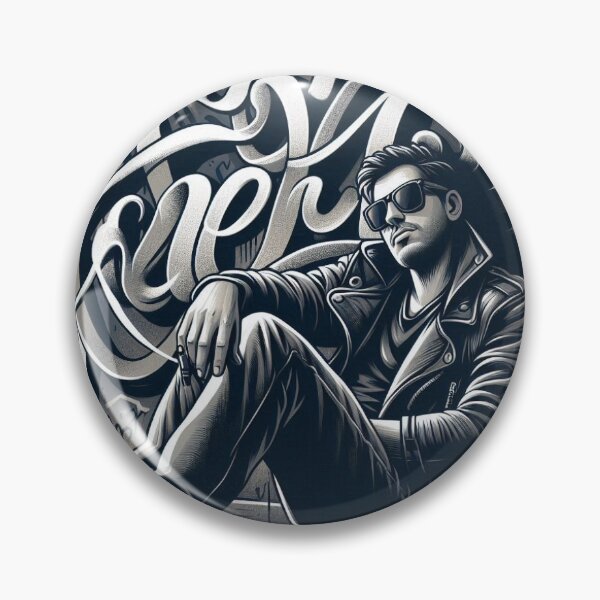 Item preview, Cool and Collected: A Portrait of Effortless Style designed and sold by aZRaSs.