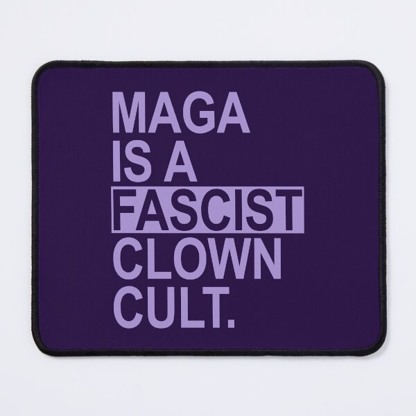 Item preview, MAGA IS A Fascist Clown CULT - lavender designed and sold by Thelittlelord.
