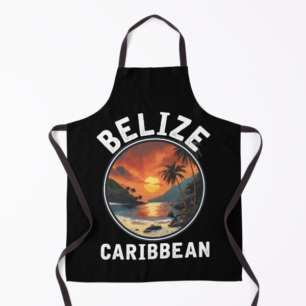 Item preview, Belize - Caribbean (with White Lettering) designed and sold by VelvetRoom.