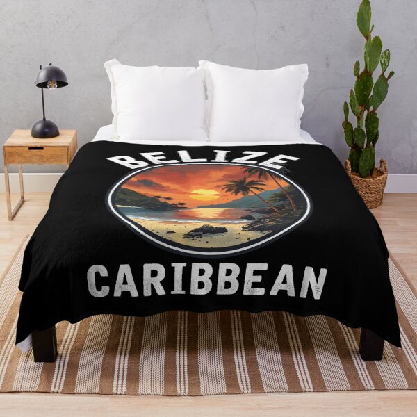 Item preview, Belize - Caribbean (with White Lettering) designed and sold by VelvetRoom.