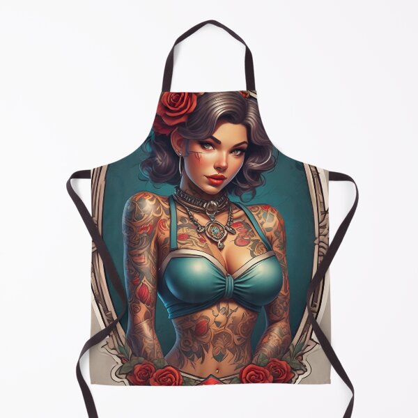 Item preview, Tattoo Pinup Girl designed and sold by MatrixTattoo.