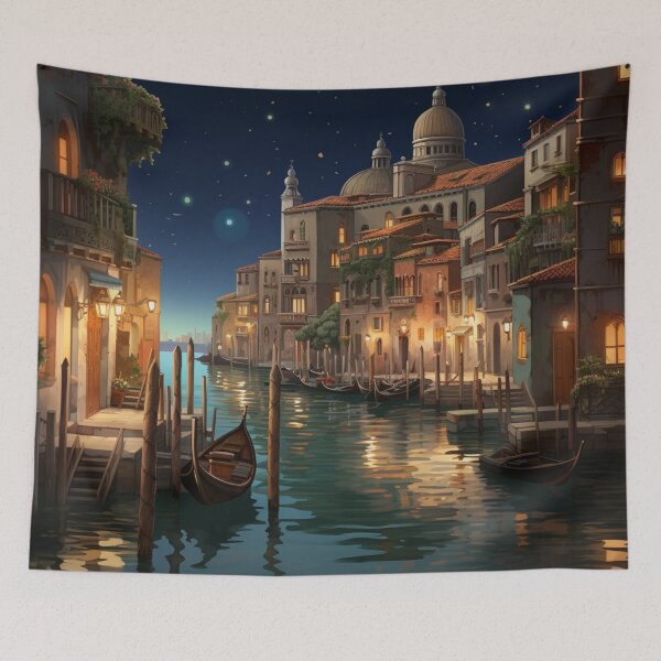 Item preview, Venice At Night designed and sold by Rtymer.
