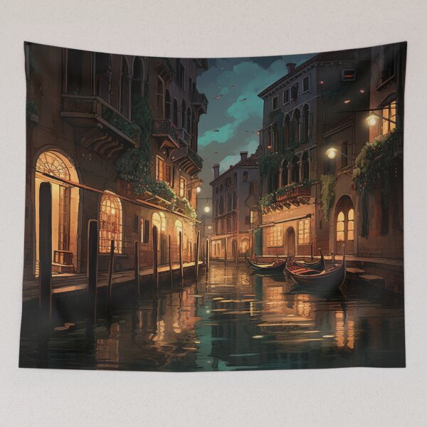 Item preview, Venice At Night designed and sold by Rtymer.