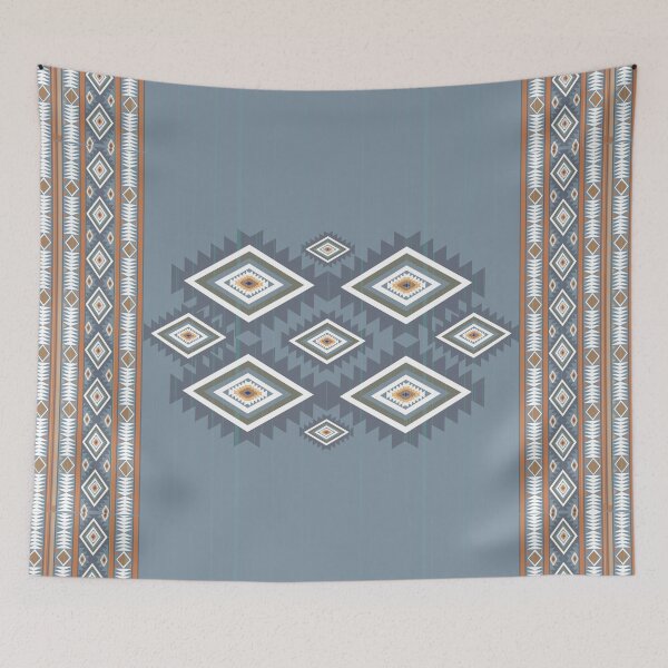 Item preview, G11.wallpaper, wrapping, fabric, clothing ,Ikat Abstract Ethnicart, Seamless pattern in tribal, folk embroidery, and Mexican style, Aztec geometric art ornament print, Design for carpet , cover designed and sold by Jittarat.