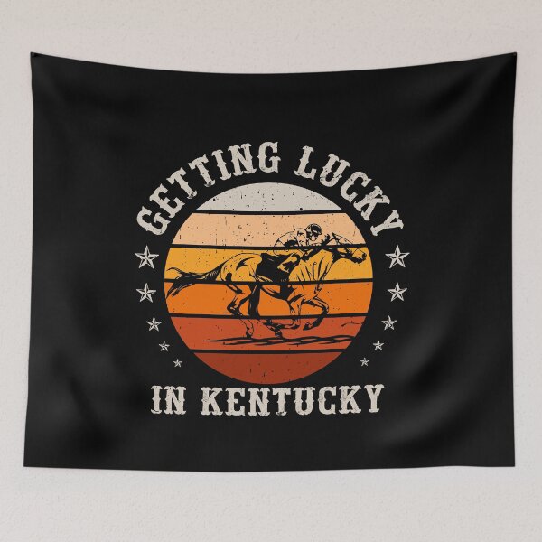 Item preview, Getting Lucky In Kentucky Horse Racing designed and sold by tmerchtrends.