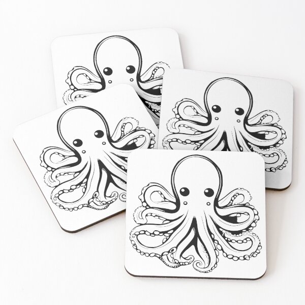 Item preview, Octopus Outline designed and sold by Will-96.