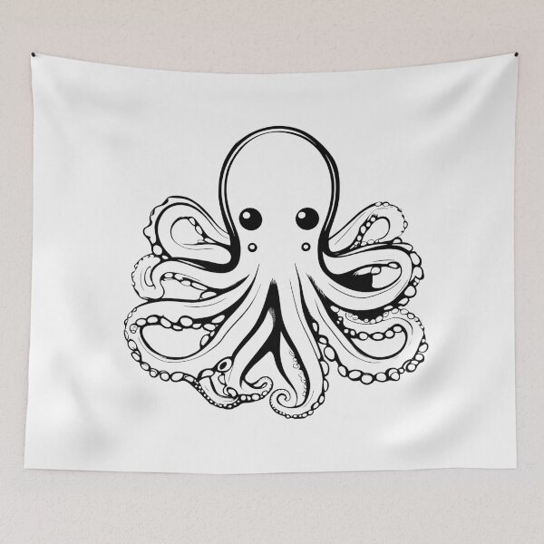Item preview, Octopus Outline designed and sold by Will-96.