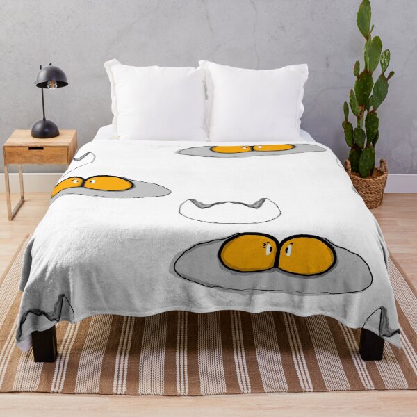 Item preview, Cartoon doodle of twin eggs kissing each other designed and sold by nongsao4.
