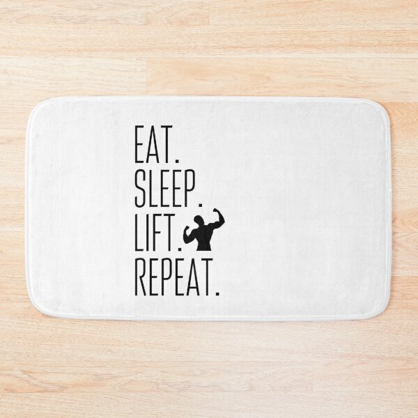Artikelvorschau, Eat. Sleep. Lift. Repeat entworfen und verkauft von Amzg-Designs.