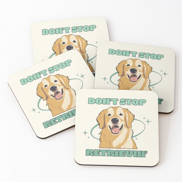 Item preview, Don't Stop Retrievin' designed and sold by Caring Hearts.