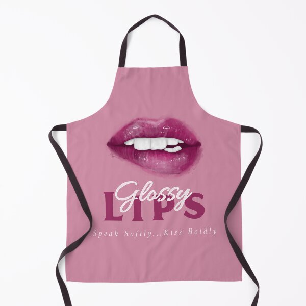 Item preview, Glossy Lips Speak Softly & Kiss Boldly designed and sold by CalliesTees.