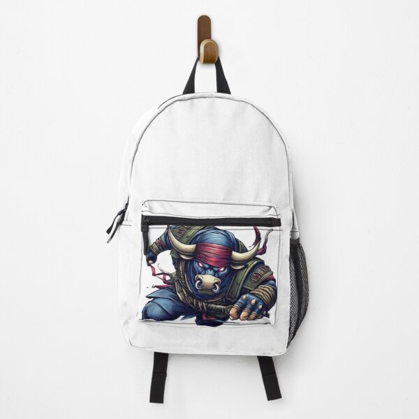 Item preview, Teenage Mutant Ninja Bull Warriors sketch abstract art canvas designed and sold by ZulryLifestyles.